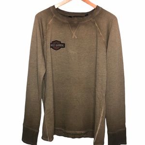 Harley Davidson Women’s Studded Raglan Pullover